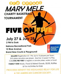 Mary Mele Memorial Basketball Tournament