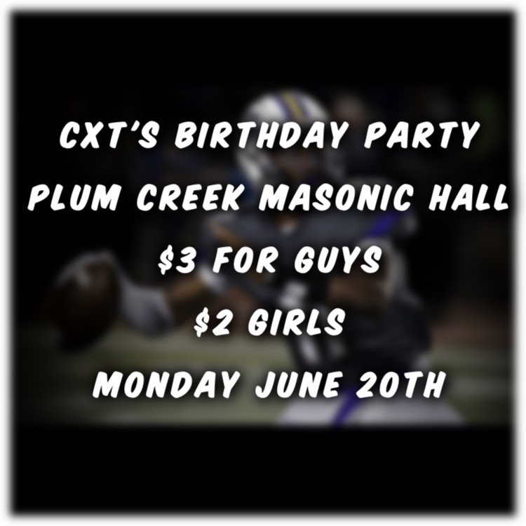 CXT's 16th Birthday party